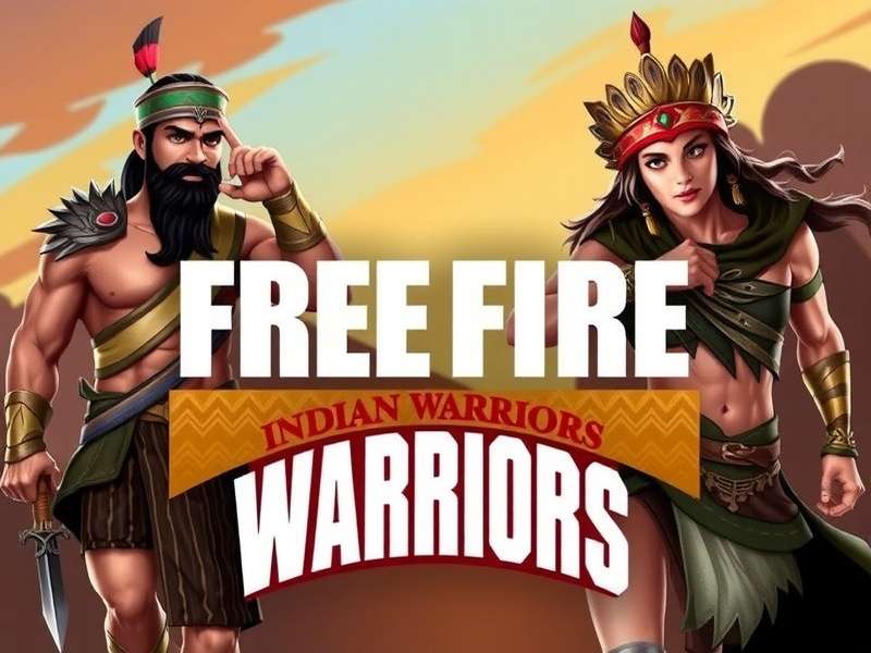 Free Fire Indian Warriors Game Banner